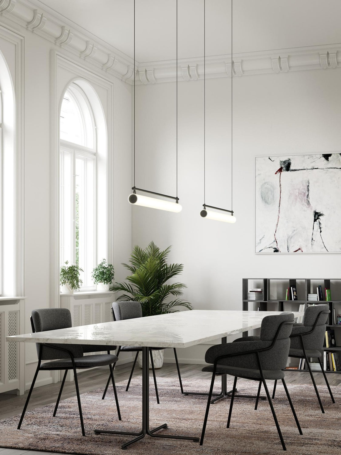 KUZCO LIGHTING INC, GRAMERCY LINEAR PENDANTS, PENDANT LIGHT