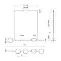 KUZCO LIGHTING INC, NOVEL LINEAR PENDANTS, PENDANT LIGHT