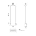 KUZCO LIGHTING INC, PHOENIX LINEAR PENDANTS, PENDANT LIGHT