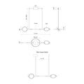 KUZCO LIGHTING INC, SERIF LINEAR PENDANTS, PENDANT LIGHT