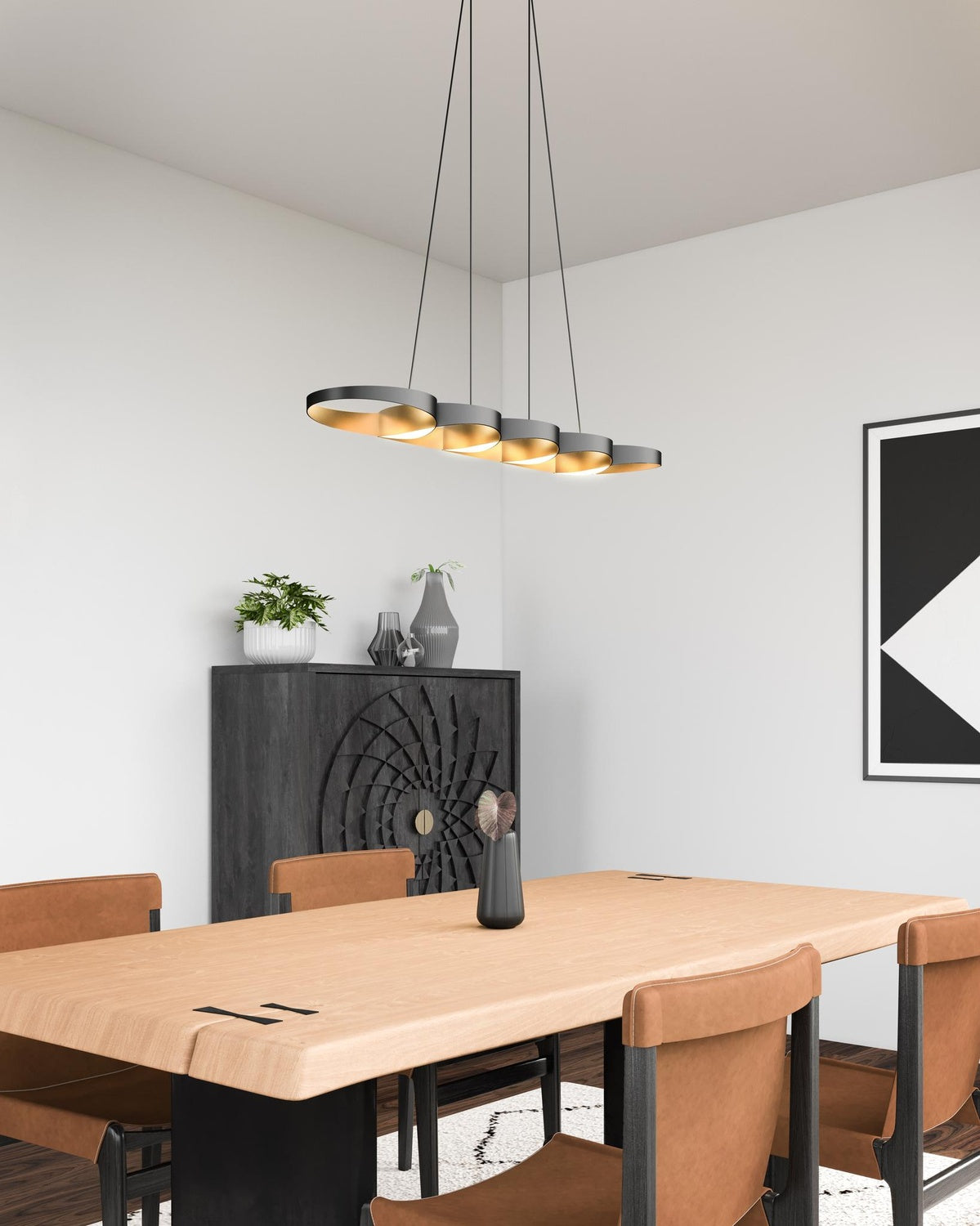 KUZCO LIGHTING INC, MAESTRO LINEAR PENDANTS, PENDANT LIGHT