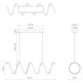 KUZCO LIGHTING INC, SYNERGY LINEAR PENDANTS, PENDANT LIGHT