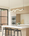 KUZCO LIGHTING INC, CURSIVE LINEAR PENDANTS, PENDANT LIGHT