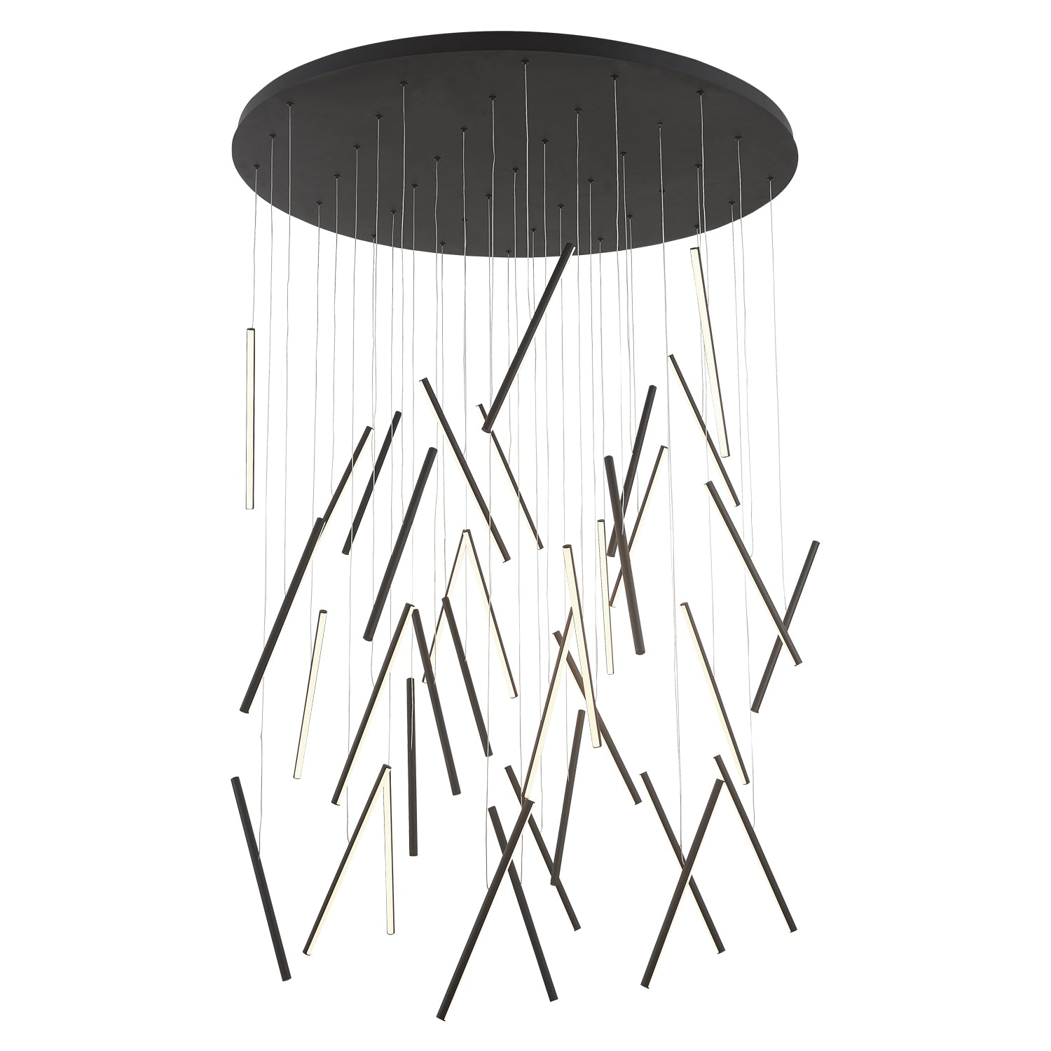 KUZCO LIGHTING INC, CHUTE MULTI PENDANTS, PENDANT LIGHT