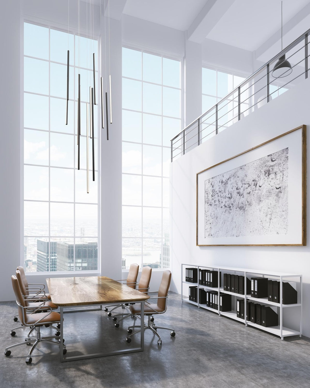 KUZCO LIGHTING INC, CHUTE MULTI PENDANTS, PENDANT LIGHT