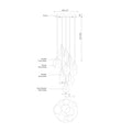 KUZCO LIGHTING INC, VICTORIA MULTI PENDANTS, PENDANT LIGHT