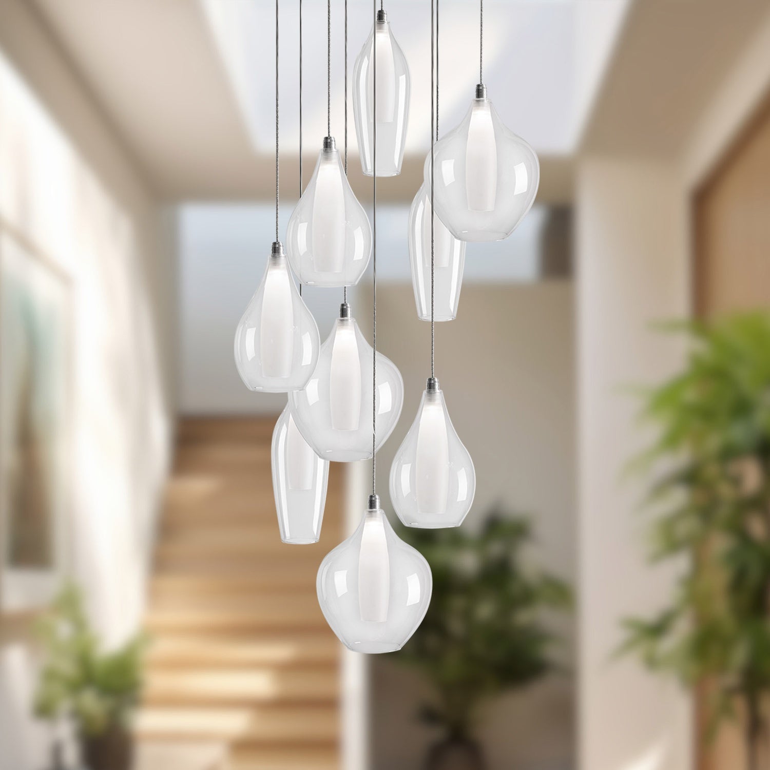 KUZCO LIGHTING INC, VICTORIA MULTI PENDANTS, PENDANT LIGHT