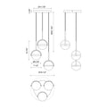 ALORA, GLOBO MULTI PENDANTS, PENDANT LIGHT