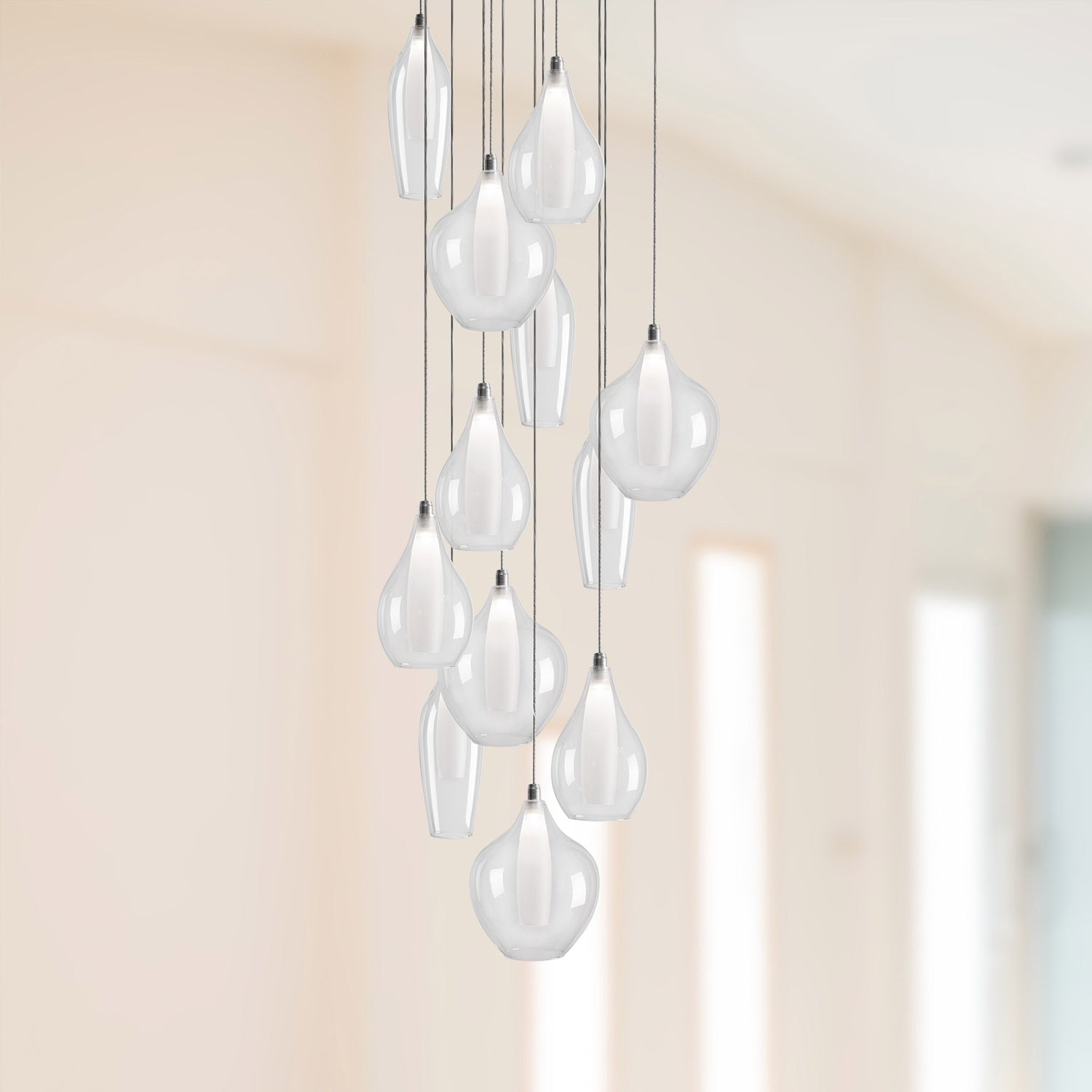KUZCO LIGHTING INC, VICTORIA MULTI PENDANTS, PENDANT LIGHT