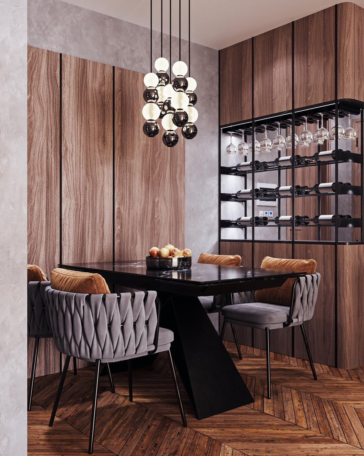KUZCO LIGHTING INC, ONYX MULTI PENDANTS, PENDANT LIGHT