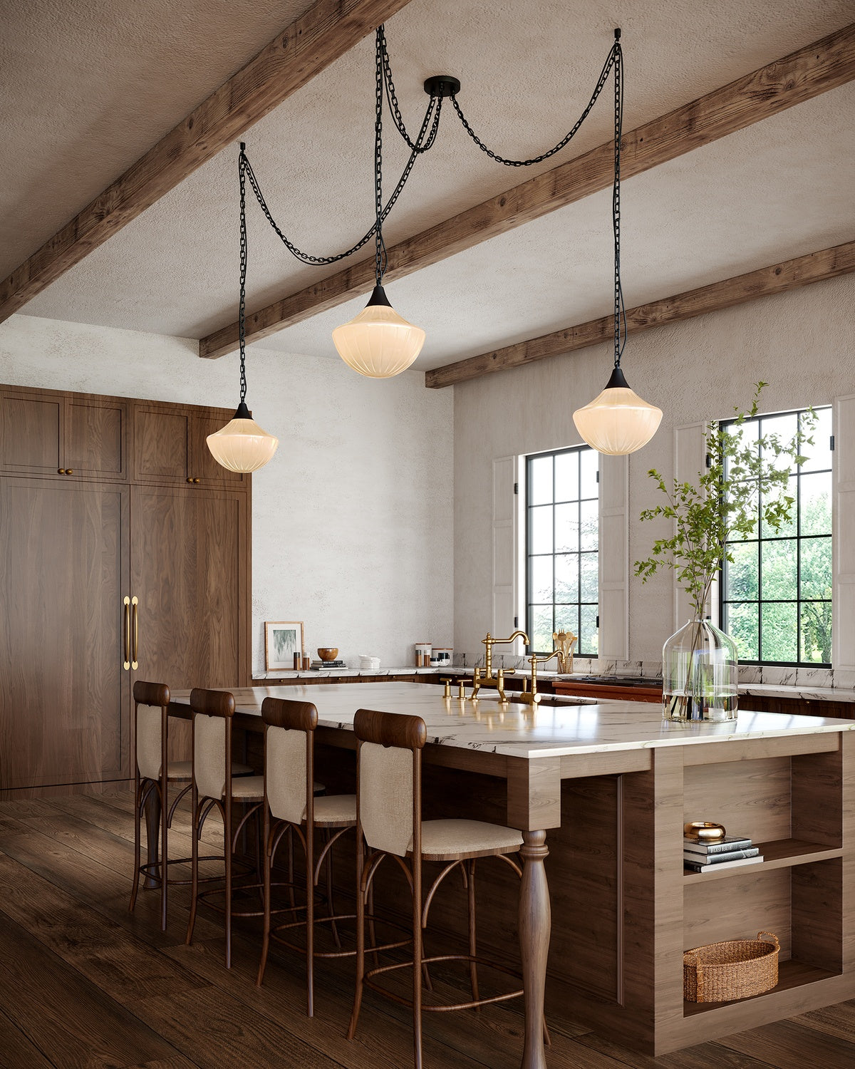 ALORA, FARRAH MULTI PENDANTS, PENDANT LIGHT