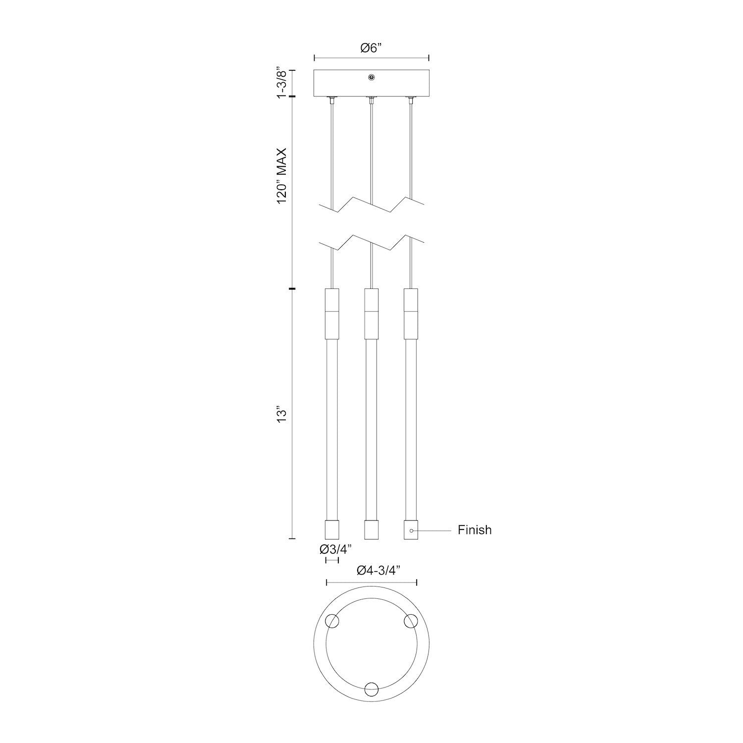 KUZCO LIGHTING INC, MOTIF MULTI PENDANTS, PENDANT LIGHT