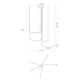KUZCO LIGHTING INC, TALIS MULTI PENDANTS, PENDANT LIGHT