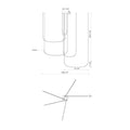 KUZCO LIGHTING INC, TALIS MULTI PENDANTS, PENDANT LIGHT