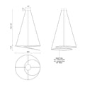 KUZCO LIGHTING INC, TWIST PENDANTS, PENDANT LIGHT