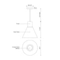 KUZCO LIGHTING INC, VANIER PENDANTS, PENDANT LIGHT