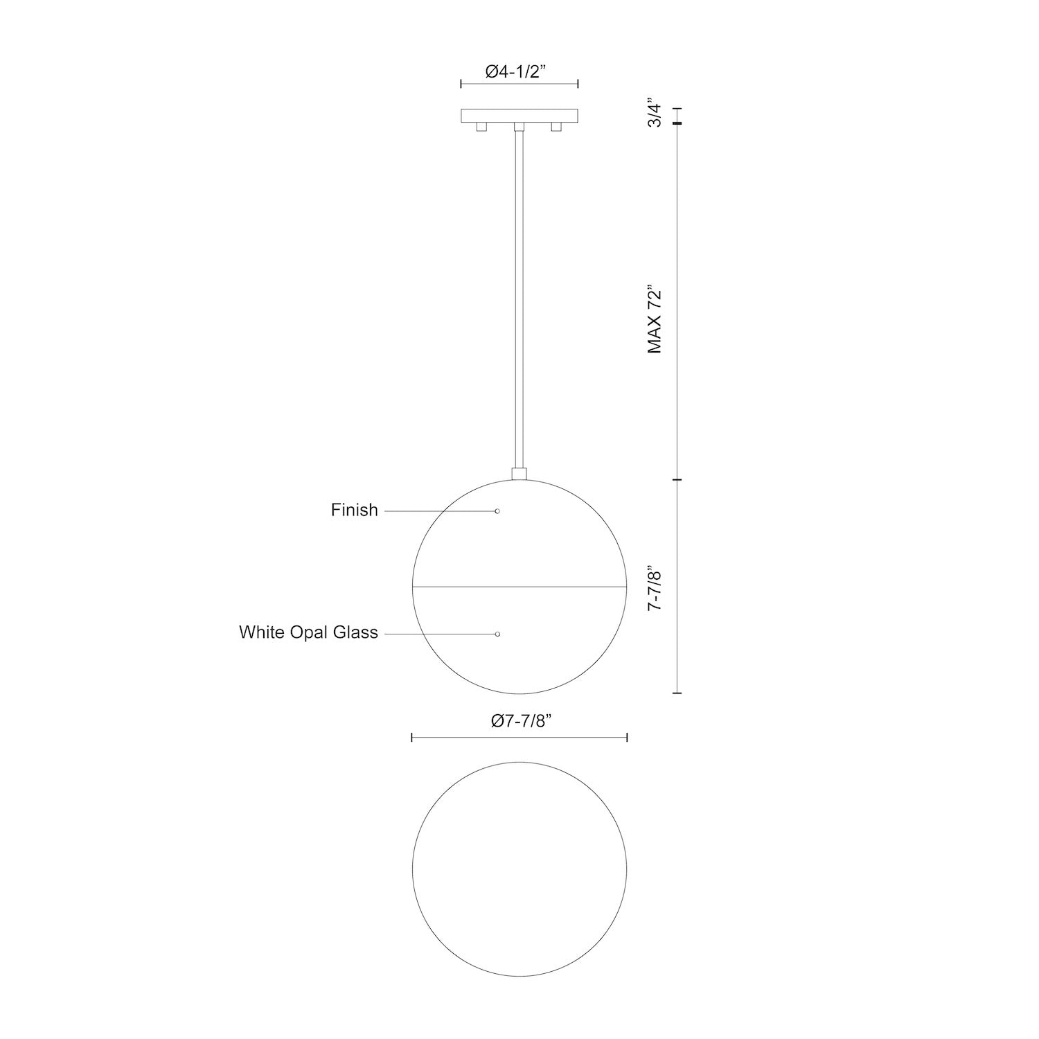 KUZCO LIGHTING INC, MONAE PENDANTS, PENDANT LIGHT