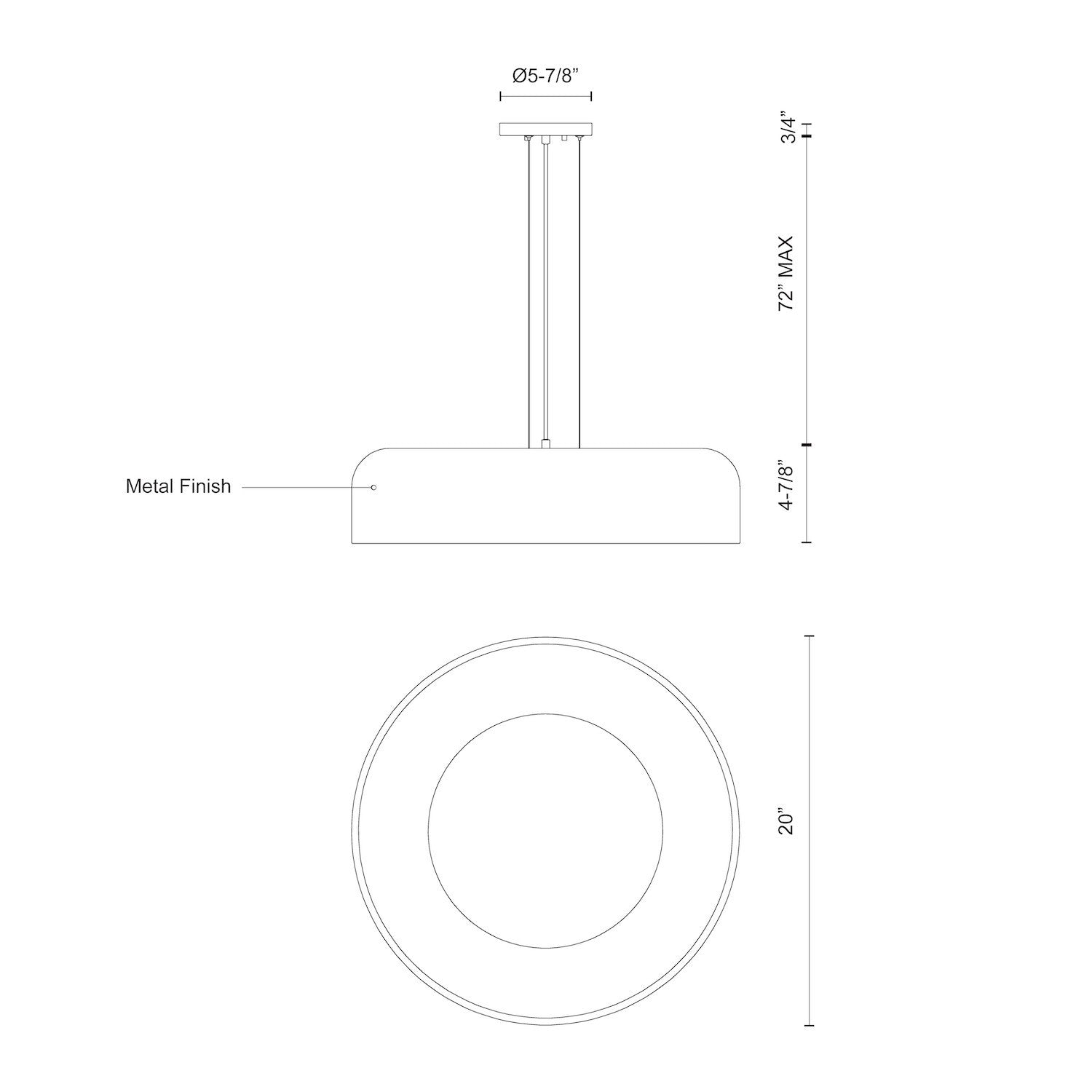 KUZCO LIGHTING INC, BEACON PENDANTS, PENDANT LIGHT