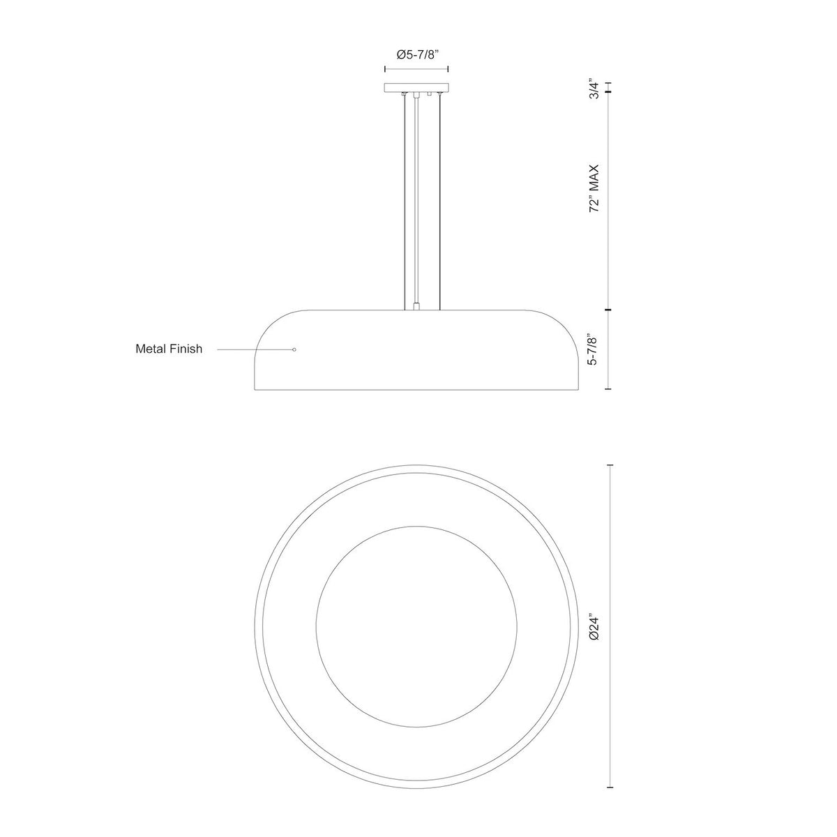 KUZCO LIGHTING INC, BEACON PENDANTS, PENDANT LIGHT