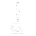 KUZCO LIGHTING INC, MISAKI PENDANTS, PENDANT LIGHT