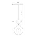 KUZCO LIGHTING INC, EXO PENDANTS, PENDANT LIGHT