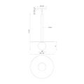 KUZCO LIGHTING INC, ELIXIR PENDANTS, PENDANT LIGHT