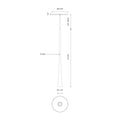 KUZCO LIGHTING INC, TAPER PENDANTS, PENDANT LIGHT