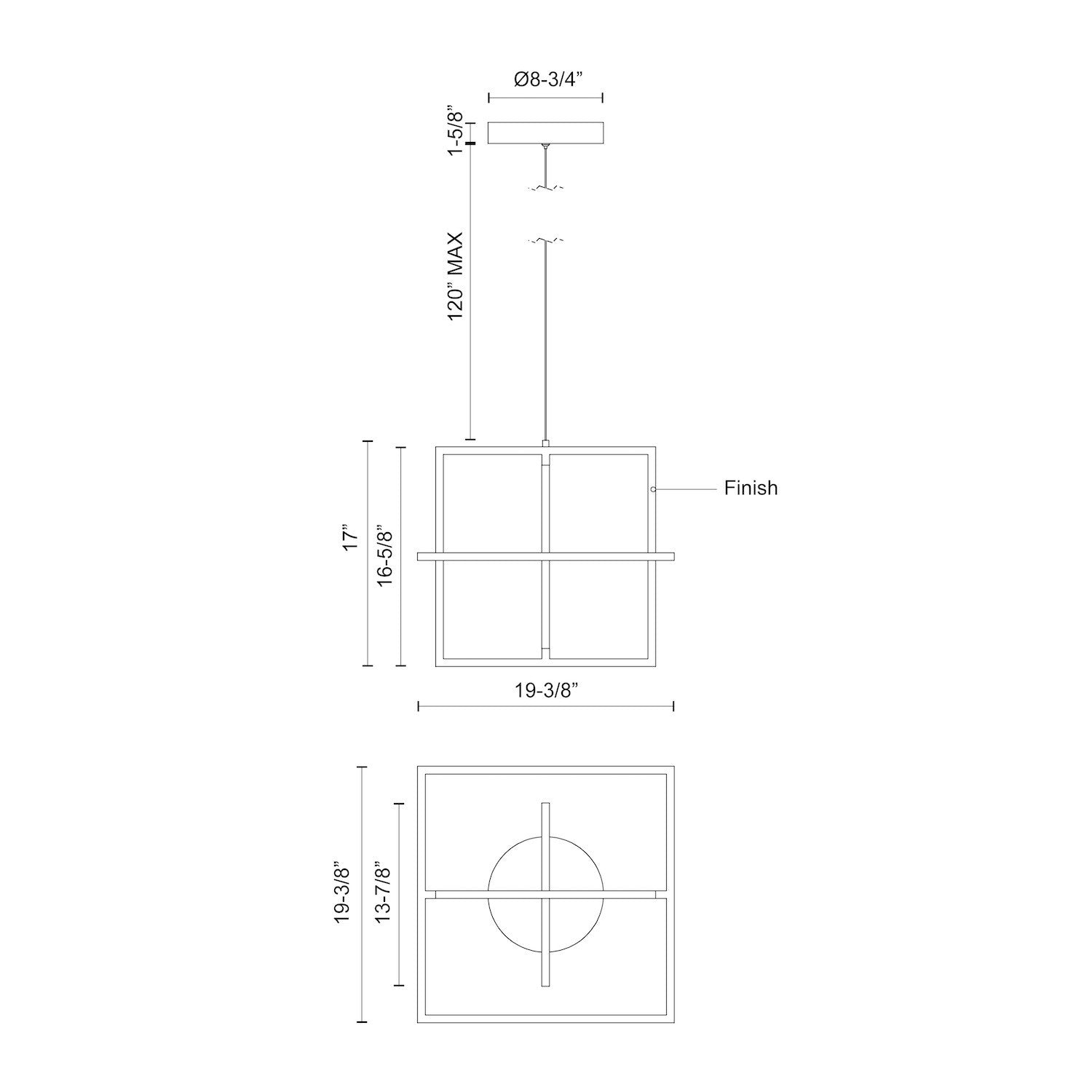KUZCO LIGHTING INC, MONDRIAN PENDANTS, PENDANT LIGHT