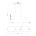 KUZCO LIGHTING INC, EERIE PENDANTS, PENDANT LIGHT