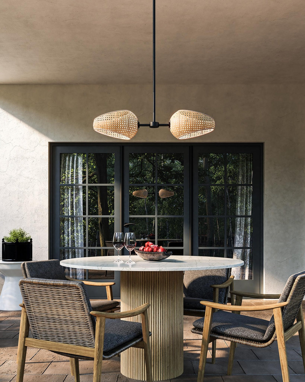 KUZCO LIGHTING INC, LANAI PENDANTS, PENDANT LIGHT