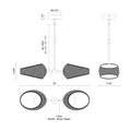 KUZCO LIGHTING INC, LANAI PENDANTS, PENDANT LIGHT