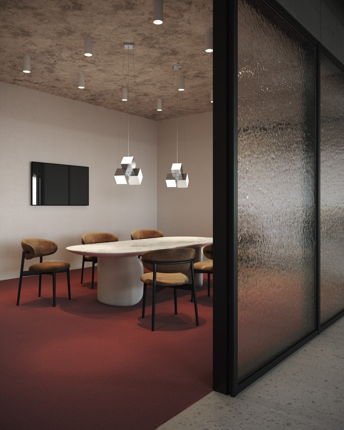 KUZCO LIGHTING INC, TETRA PENDANTS, PENDANT LIGHT