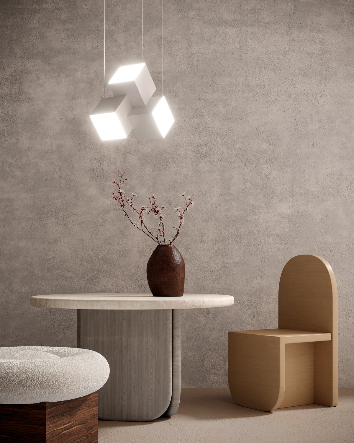KUZCO LIGHTING INC, TETRA PENDANTS, PENDANT LIGHT