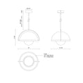 KUZCO LIGHTING INC, BOWERY PENDANTS, PENDANT LIGHT