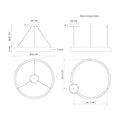 KUZCO LIGHTING INC, HALO PENDANTS, PENDANT LIGHT