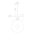 KUZCO LIGHTING INC, CRUZ PENDANTS, PENDANT LIGHT