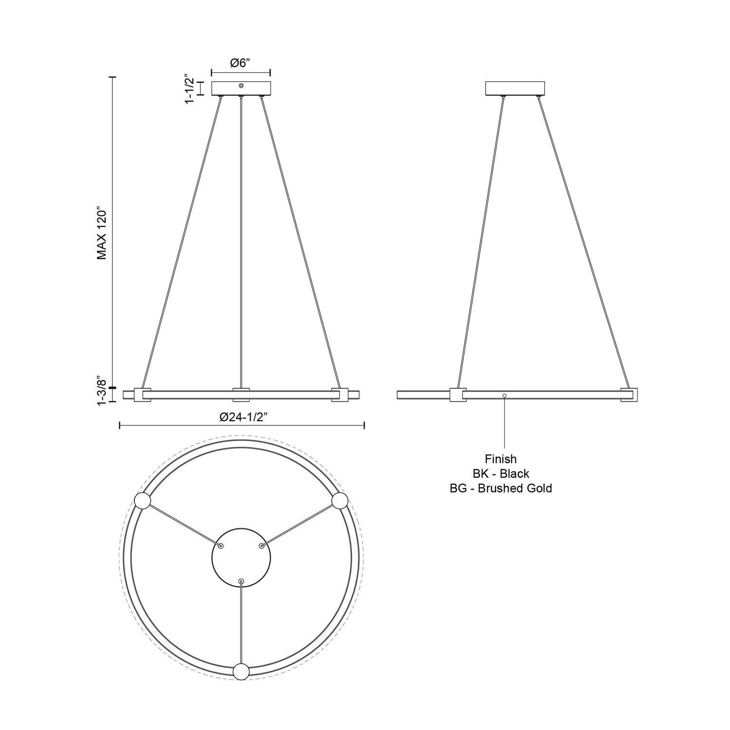 KUZCO LIGHTING INC, BRUNI PENDANTS, PENDANT LIGHT