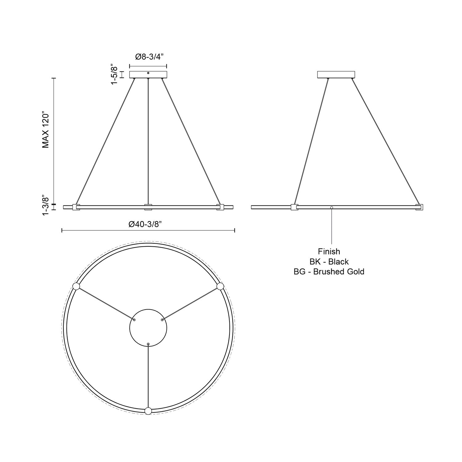 KUZCO LIGHTING INC, BRUNI PENDANTS, PENDANT LIGHT