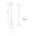 KUZCO LIGHTING INC, TAVIRA PENDANTS, PENDANT LIGHT