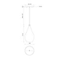 KUZCO LIGHTING INC, VICTORIA PENDANTS, PENDANT LIGHT