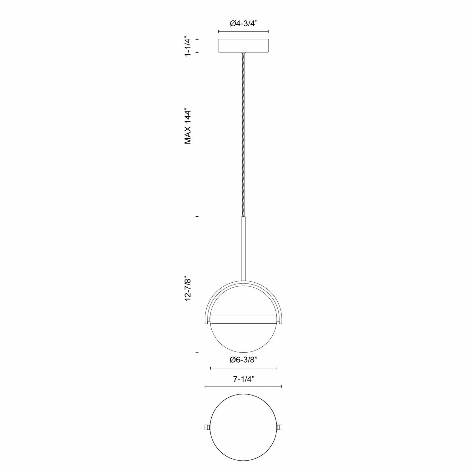 KUZCO LIGHTING INC, GLOBO PENDANTS, PENDANT LIGHT