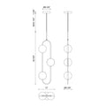 KUZCO LIGHTING INC, TAGLIATO PENDANTS, PENDANT LIGHT