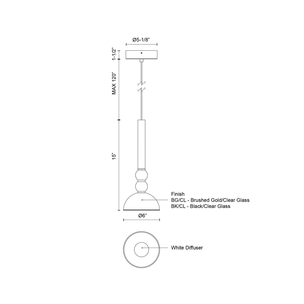 KUZCO LIGHTING INC, RISE PENDANTS, PENDANT LIGHT