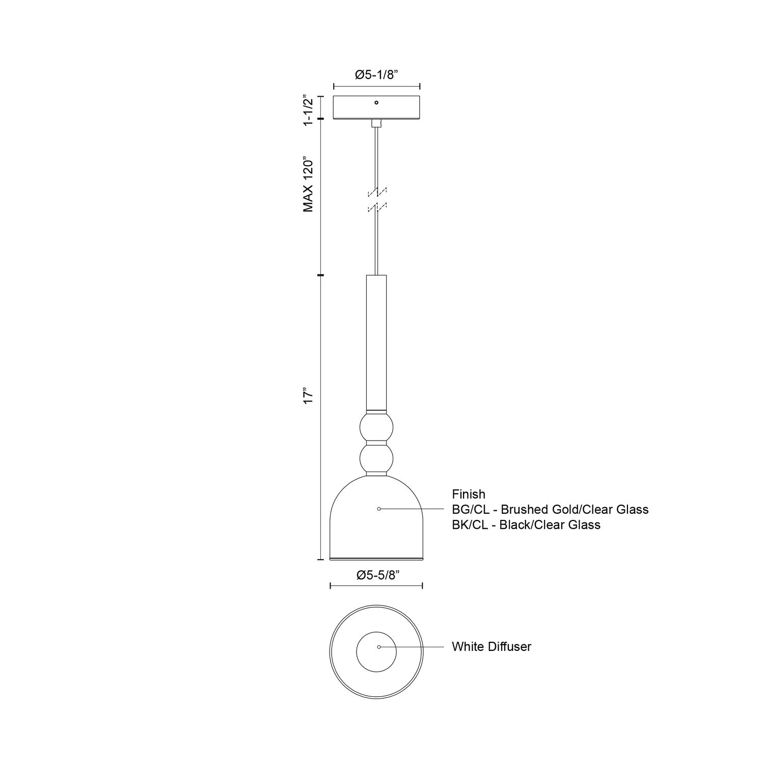 KUZCO LIGHTING INC, RISE PENDANTS, PENDANT LIGHT