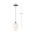 KUZCO LIGHTING INC, BOLLA PENDANTS, PENDANT LIGHT