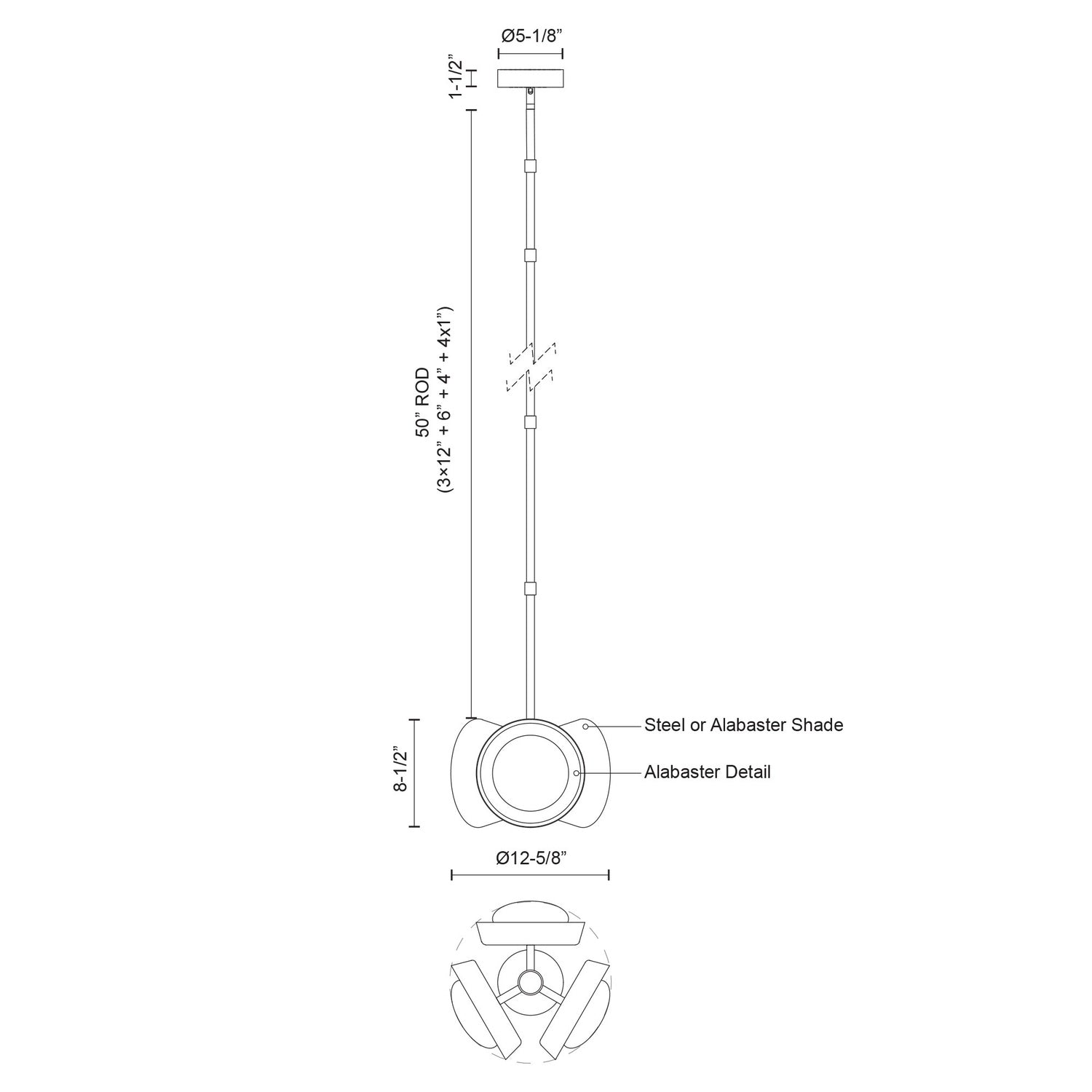 ALORA, ALONSO PENDANTS, PENDANT LIGHT