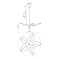 KUZCO LIGHTING INC, FLORA PENDANTS, PENDANT LIGHT