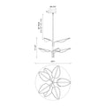 KUZCO LIGHTING INC, FLORA PENDANTS, PENDANT LIGHT