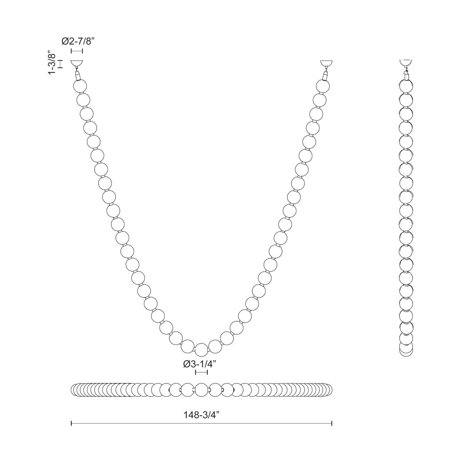 KUZCO LIGHTING INC PD321512CH-RT e89a5df5-0538-408a-b787-e203b97b520b