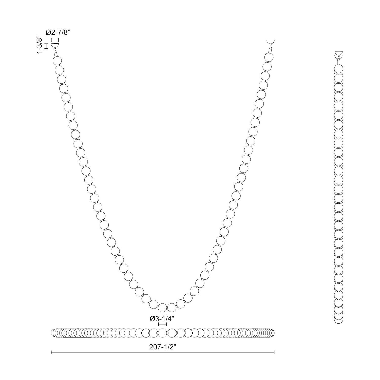 ALORA, AKOYA PENDANTS, PENDANT LIGHT